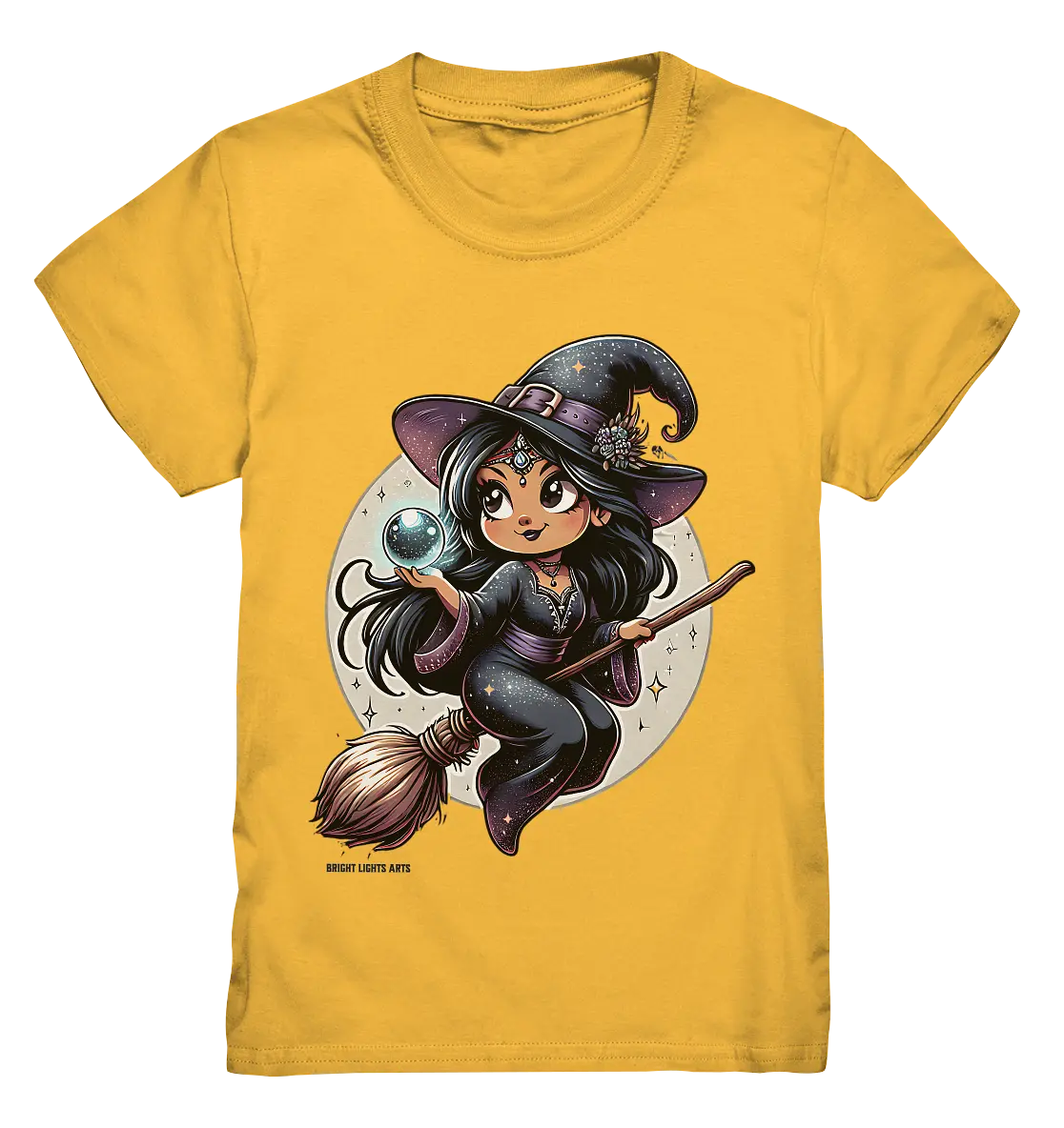 Mystische Hexenkraft – Magische Nacht voller Geheimnisse - Kids Premium Shirt Bright Lights Arts