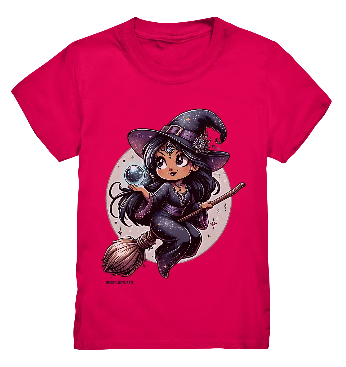 Mystische Hexenkraft – Magische Nacht voller Geheimnisse - Kids Premium Shirt Bright Lights Arts