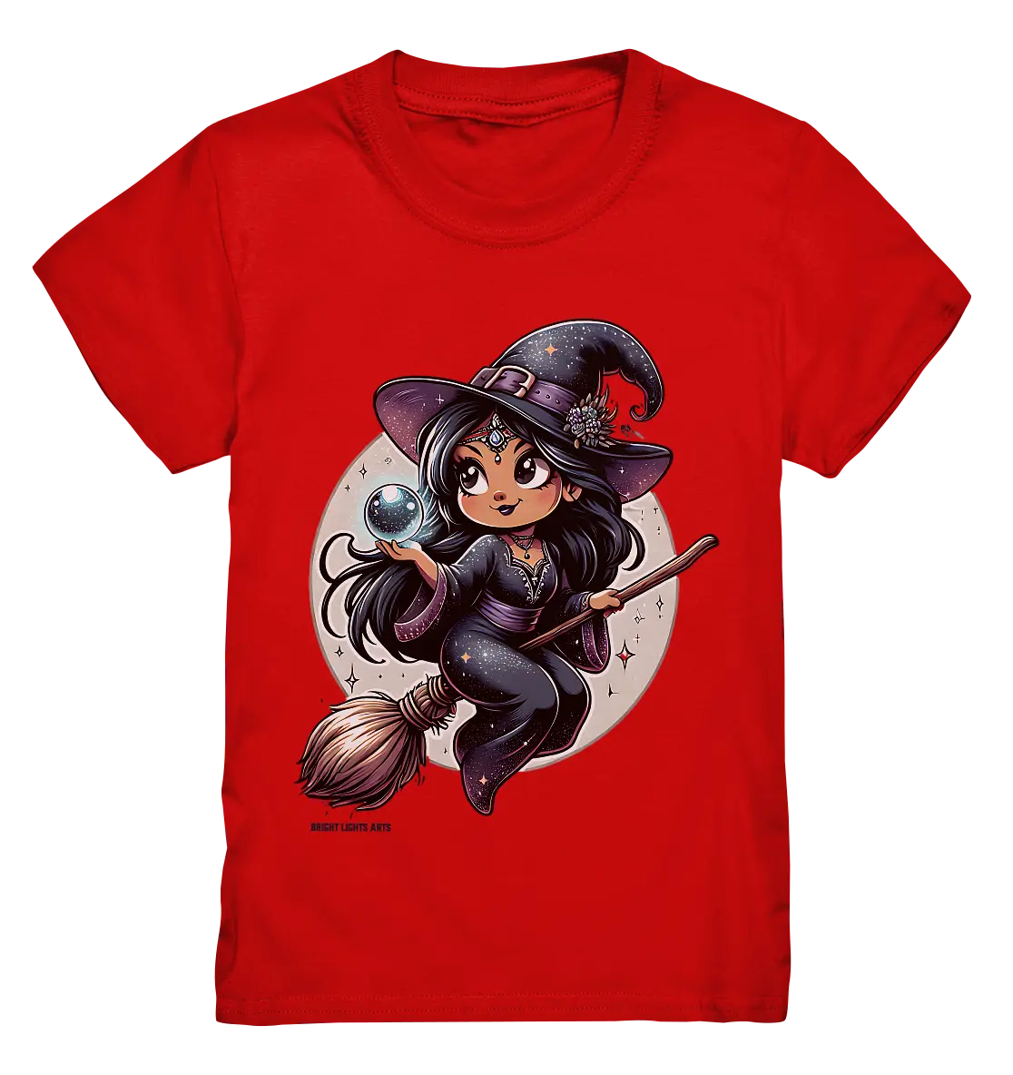 Mystische Hexenkraft – Magische Nacht voller Geheimnisse - Kids Premium Shirt Bright Lights Arts