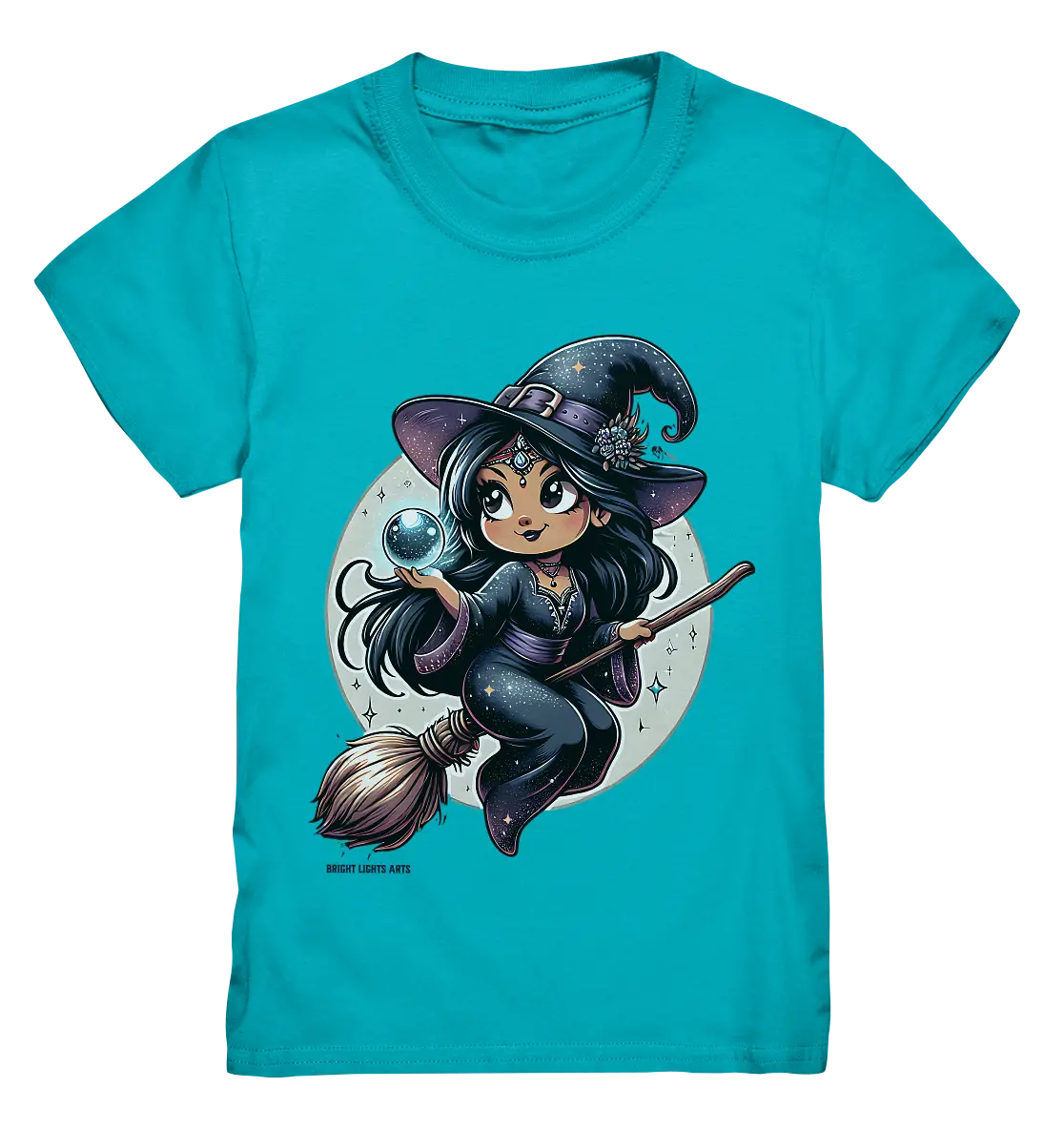 Mystische Hexenkraft – Magische Nacht voller Geheimnisse - Kids Premium Shirt Bright Lights Arts
