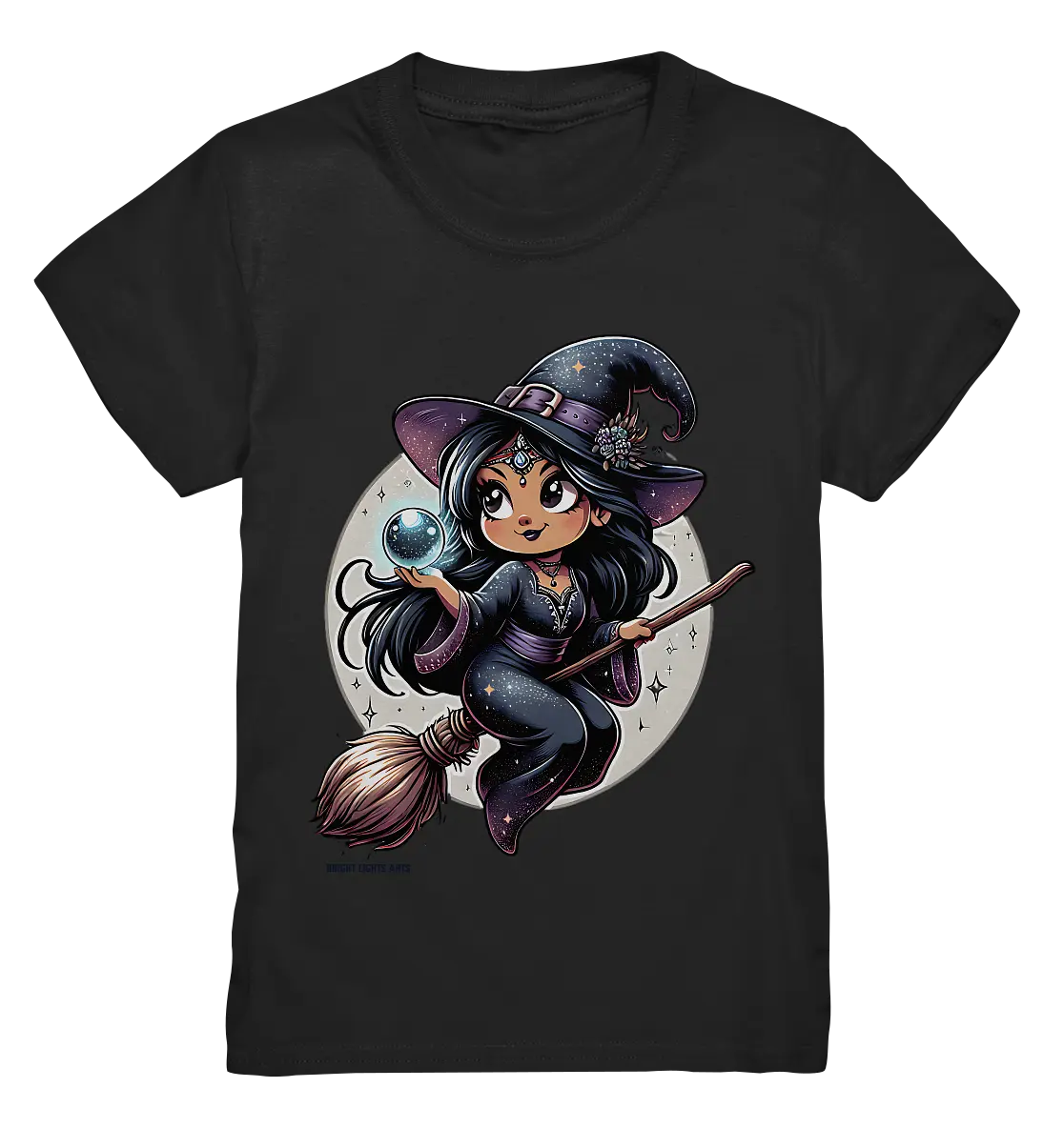 Mystische Hexenkraft – Magische Nacht voller Geheimnisse - Kids Premium Shirt Bright Lights Arts