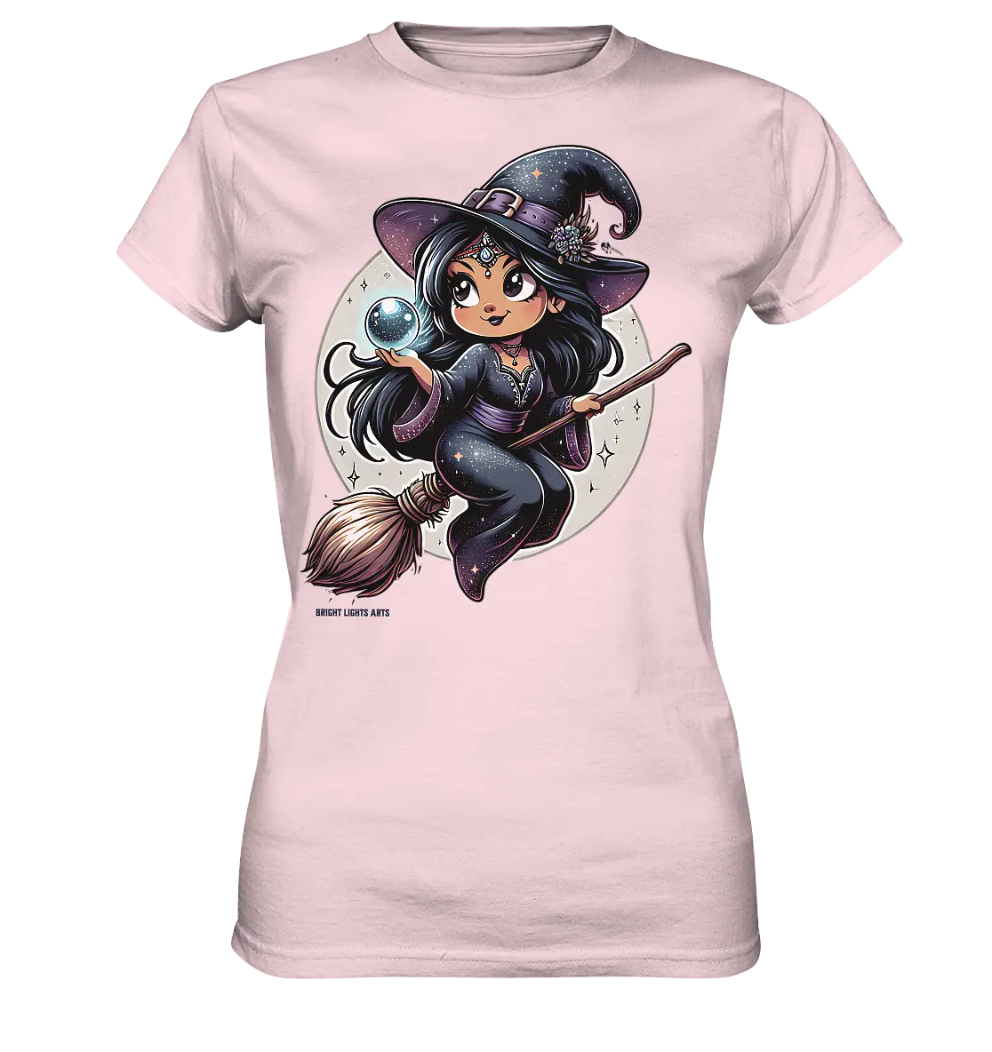 Mystische Hexenkraft – Magische Nacht voller Geheimnisse - Ladies Premium Shirt Bright Lights Arts