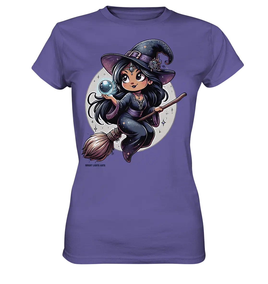 Mystische Hexenkraft – Magische Nacht voller Geheimnisse - Ladies Premium Shirt Bright Lights Arts