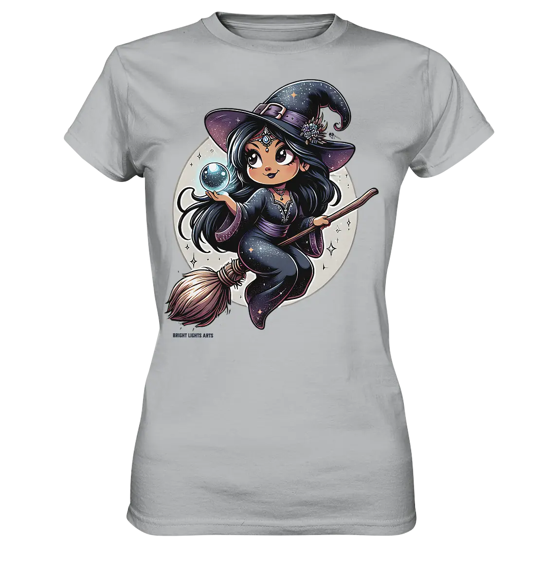 Mystische Hexenkraft – Magische Nacht voller Geheimnisse - Ladies Premium Shirt Bright Lights Arts