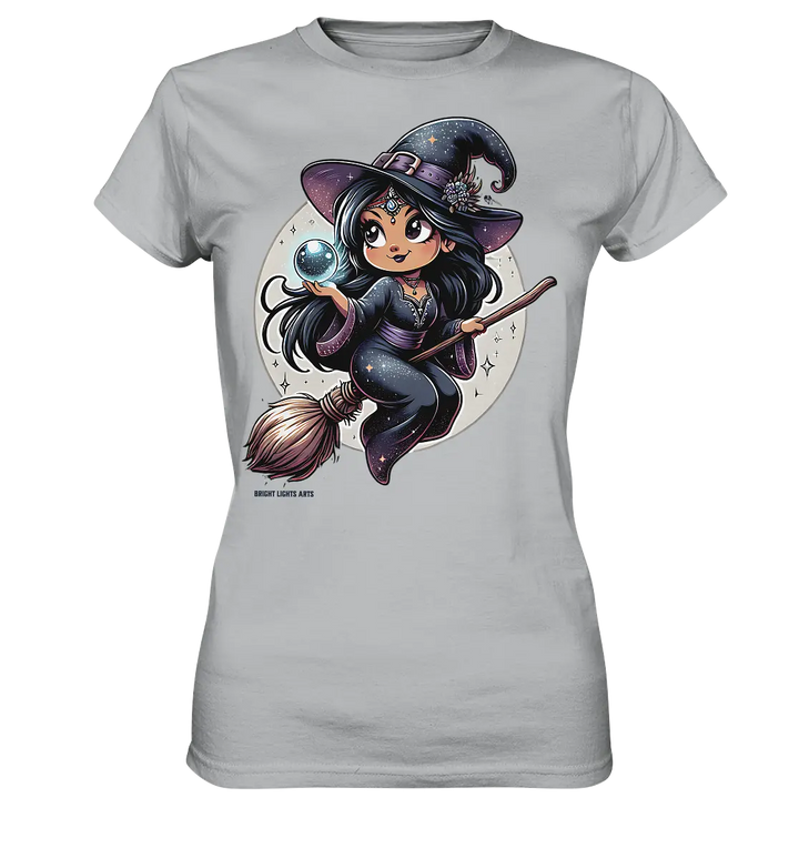 Mystische Hexenkraft – Magische Nacht voller Geheimnisse - Ladies Premium Shirt Bright Lights Arts
