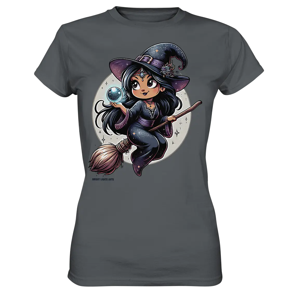 Mystische Hexenkraft – Magische Nacht voller Geheimnisse - Ladies Premium Shirt Bright Lights Arts