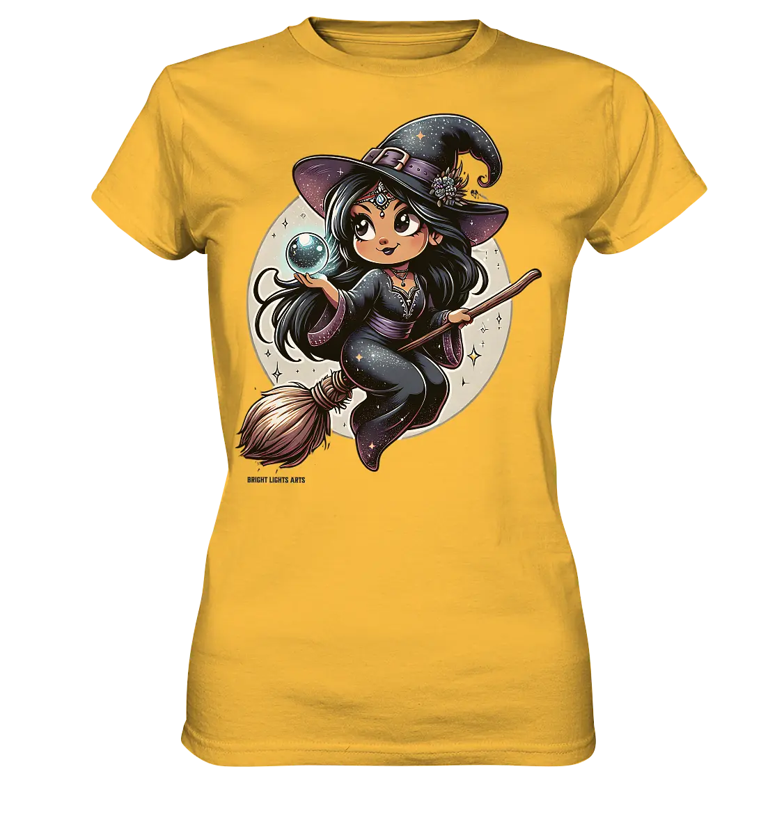 Mystische Hexenkraft – Magische Nacht voller Geheimnisse - Ladies Premium Shirt Bright Lights Arts