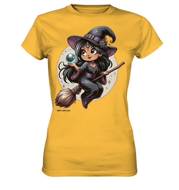 Mystische Hexenkraft – Magische Nacht voller Geheimnisse - Ladies Premium Shirt Bright Lights Arts