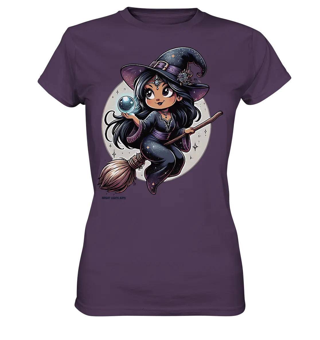 Mystische Hexenkraft – Magische Nacht voller Geheimnisse - Ladies Premium Shirt Bright Lights Arts