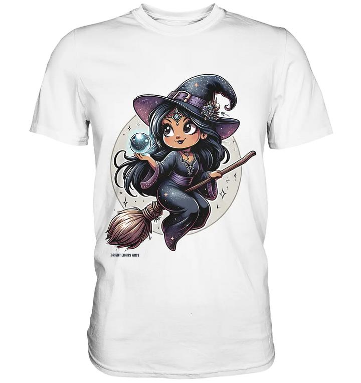 Mystische Hexenkraft – Magische Nacht voller Geheimnisse - Premium Shirt Bright Lights Arts