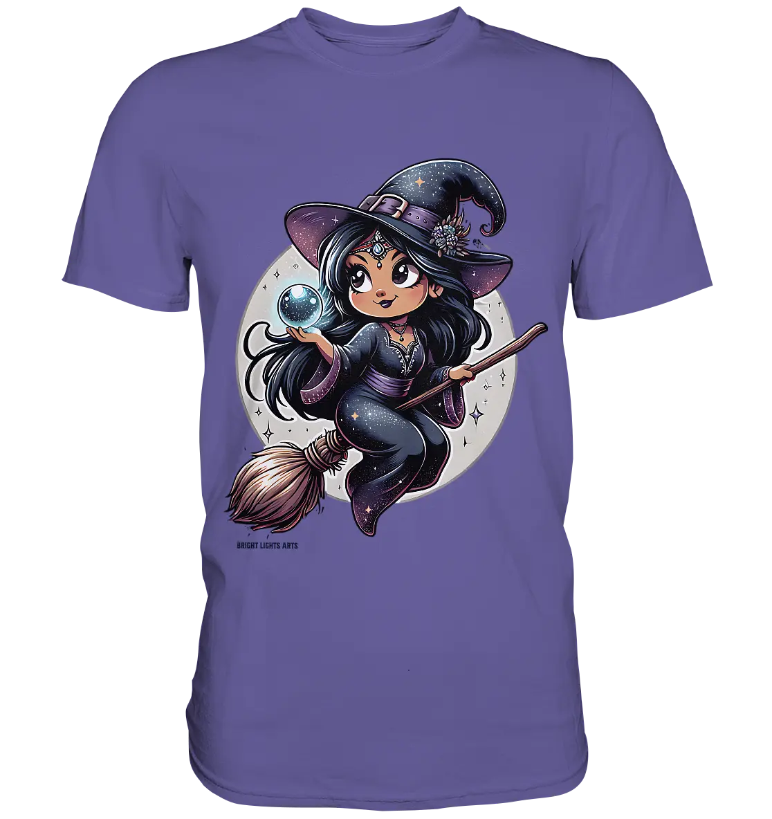 Mystische Hexenkraft – Magische Nacht voller Geheimnisse - Premium Shirt Bright Lights Arts