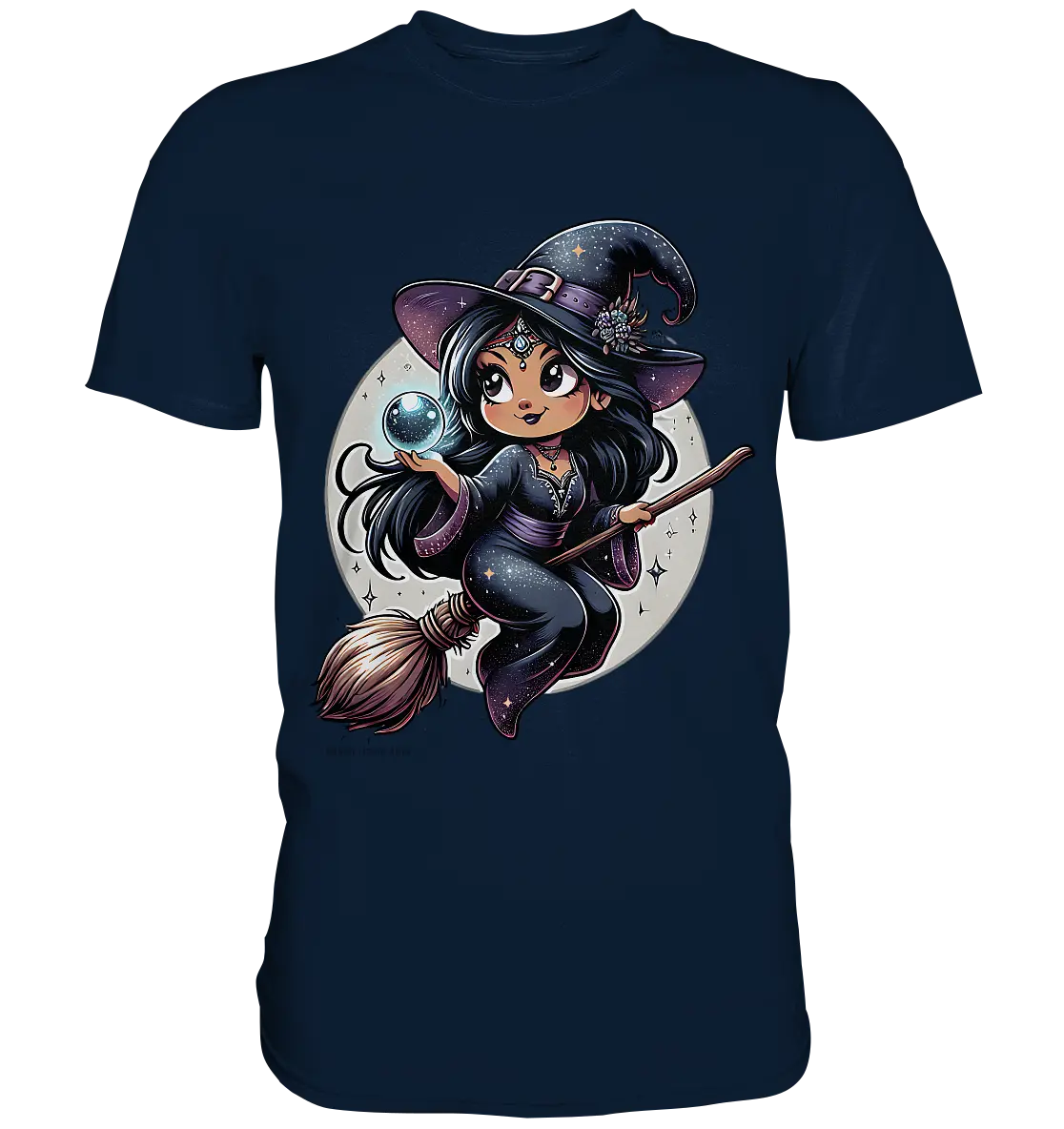 Mystische Hexenkraft – Magische Nacht voller Geheimnisse - Premium Shirt Bright Lights Arts