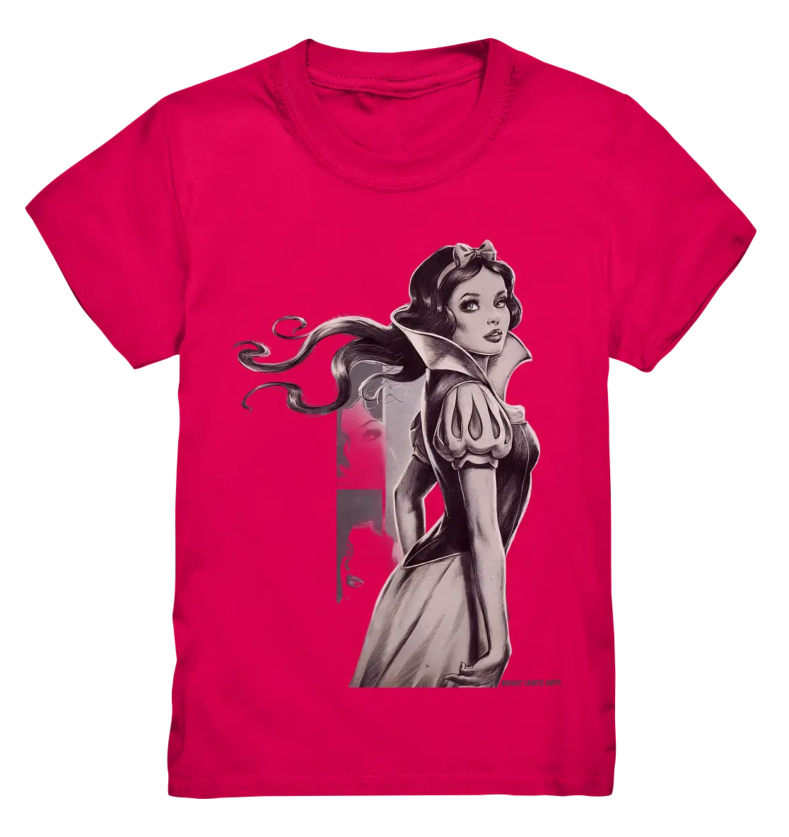 Mystische Schneewittchen – Dunkle Eleganz trifft Märchenzauber - Kids Premium Shirt Bright Lights Arts
