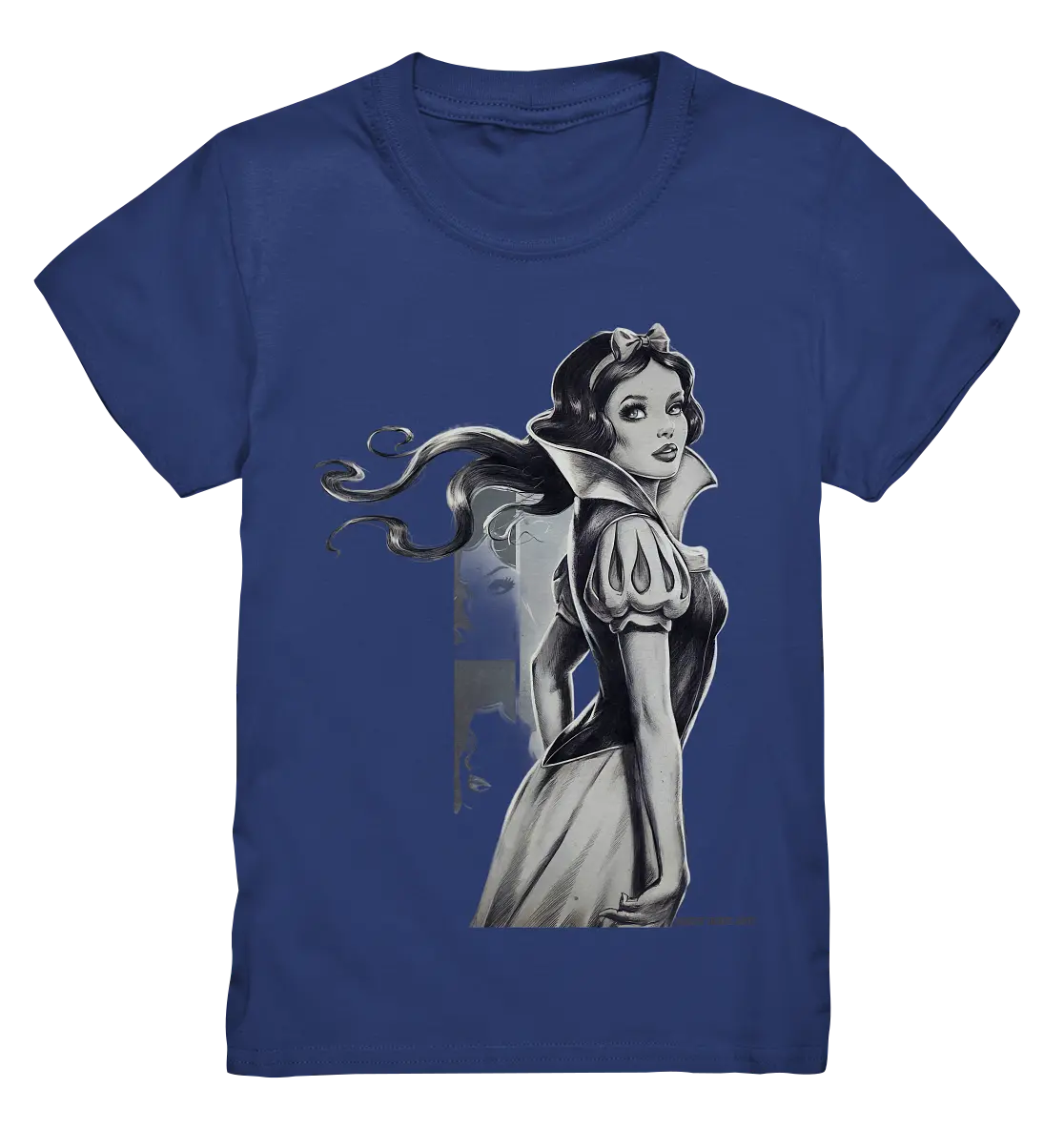 Mystische Schneewittchen – Dunkle Eleganz trifft Märchenzauber - Kids Premium Shirt Bright Lights Arts