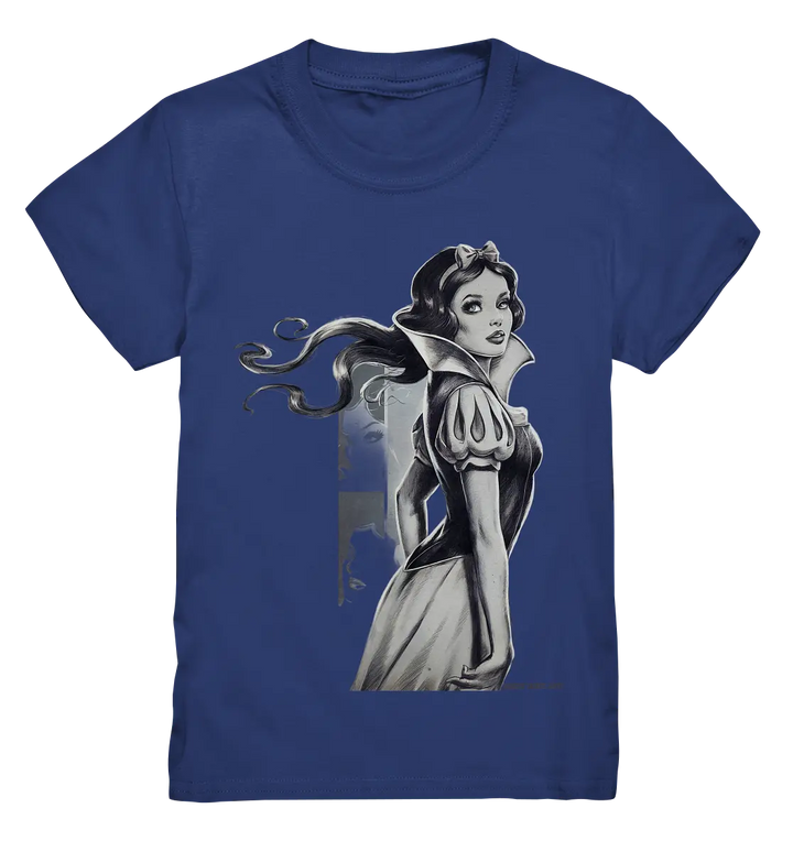 Mystische Schneewittchen – Dunkle Eleganz trifft Märchenzauber - Kids Premium Shirt Bright Lights Arts