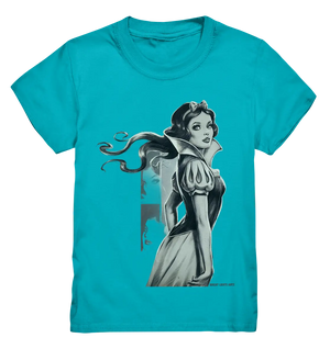 Mystische Schneewittchen – Dunkle Eleganz trifft Märchenzauber - Kids Premium Shirt Bright Lights Arts