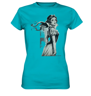 Mystische Schneewittchen – Dunkle Eleganz trifft Märchenzauber - Ladies Premium Shirt Bright Lights Arts