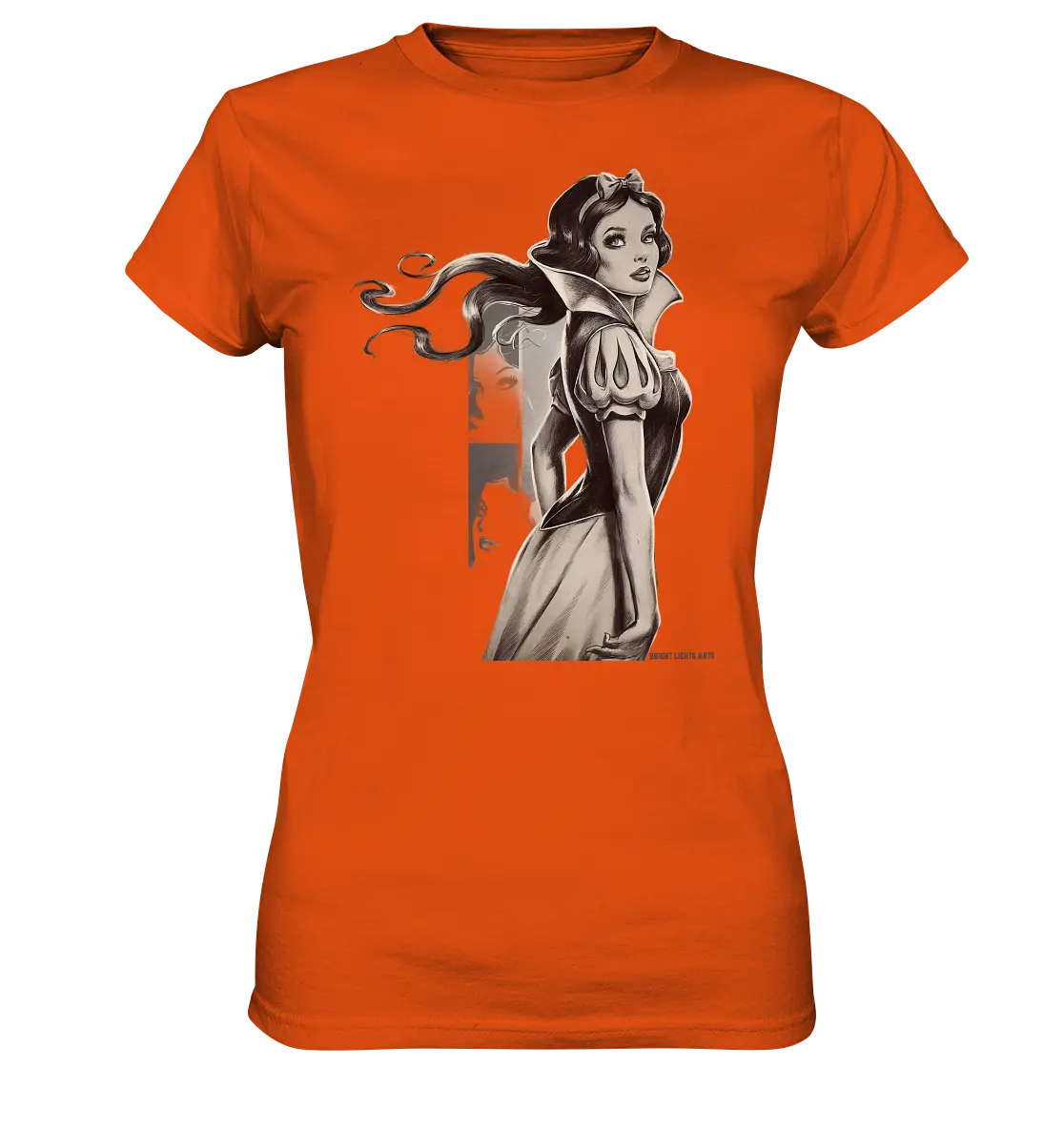 Mystische Schneewittchen – Dunkle Eleganz trifft Märchenzauber - Ladies Premium Shirt Bright Lights Arts