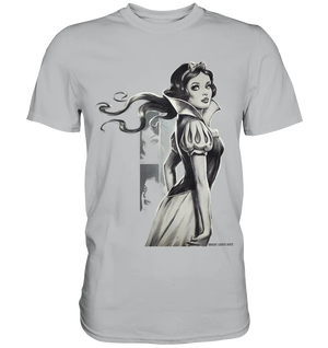 Mystische Schneewittchen – Dunkle Eleganz trifft Märchenzauber - Premium Shirt Bright Lights Arts