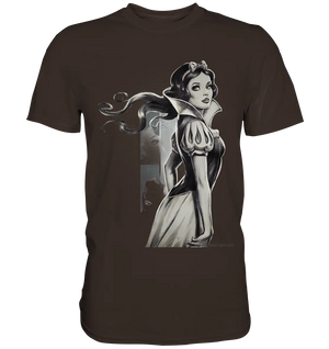 Mystische Schneewittchen – Dunkle Eleganz trifft Märchenzauber - Premium Shirt Bright Lights Arts