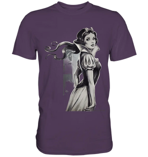 Mystische Schneewittchen – Dunkle Eleganz trifft Märchenzauber - Premium Shirt Bright Lights Arts