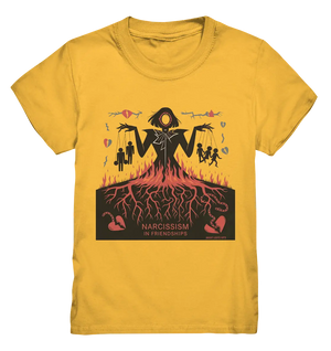 Narcissism in Friendships: Marionetten der Manipulation - Kids Premium Shirt Bright Lights Arts