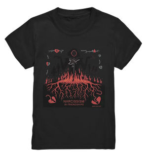 Narcissism in Friendships: Marionetten der Manipulation - Kids Premium Shirt Bright Lights Arts