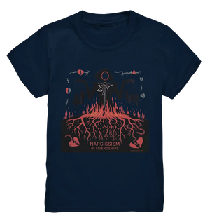 Narcissism in Friendships: Marionetten der Manipulation - Kids Premium Shirt Bright Lights Arts