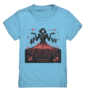 Narcissism in Friendships: Marionetten der Manipulation - Kids Premium Shirt Bright Lights Arts