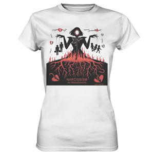 Narcissism in Friendships: Marionetten der Manipulation - Ladies Premium Shirt Bright Lights Arts