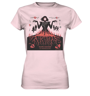 Narcissism in Friendships: Marionetten der Manipulation - Ladies Premium Shirt Bright Lights Arts