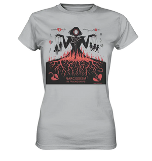 Narcissism in Friendships: Marionetten der Manipulation - Ladies Premium Shirt Bright Lights Arts