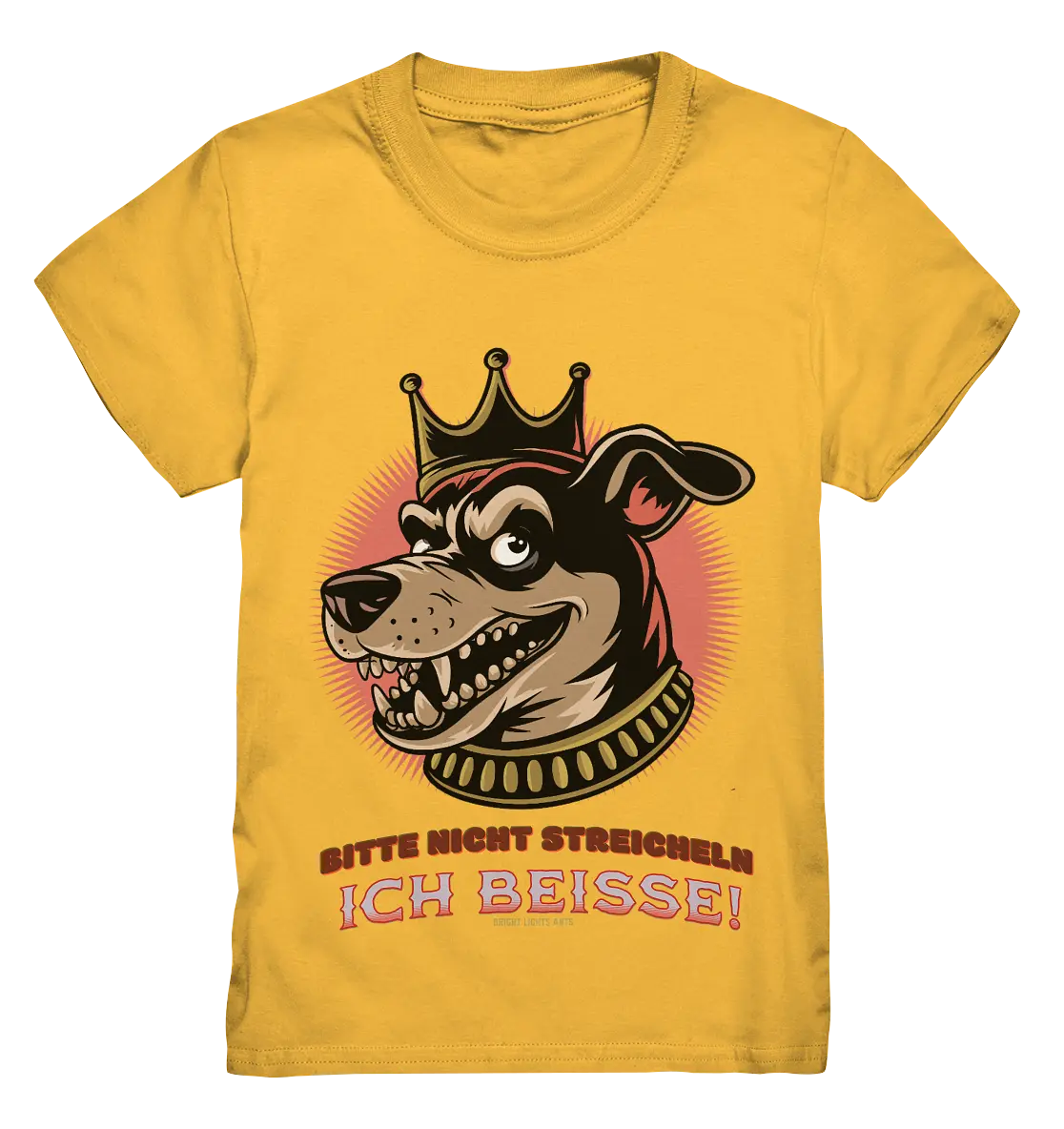 Nicht Streicheln - Ich Beiße! - Kids Premium Shirt Bright Lights Arts