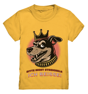 Nicht Streicheln - Ich Beiße! - Kids Premium Shirt Bright Lights Arts