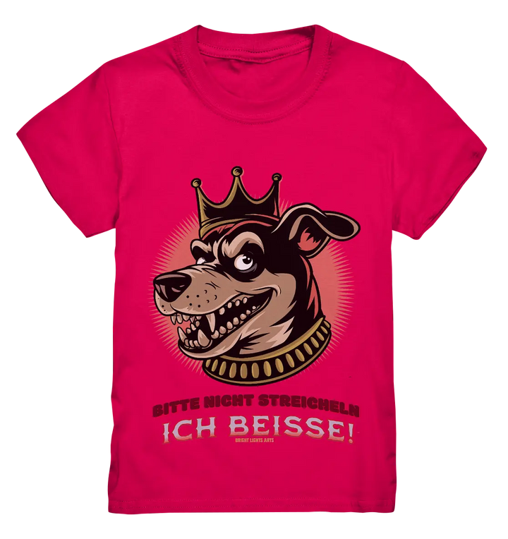 Nicht Streicheln - Ich Beiße! - Kids Premium Shirt Bright Lights Arts