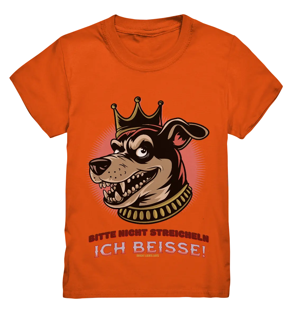Nicht Streicheln - Ich Beiße! - Kids Premium Shirt Bright Lights Arts