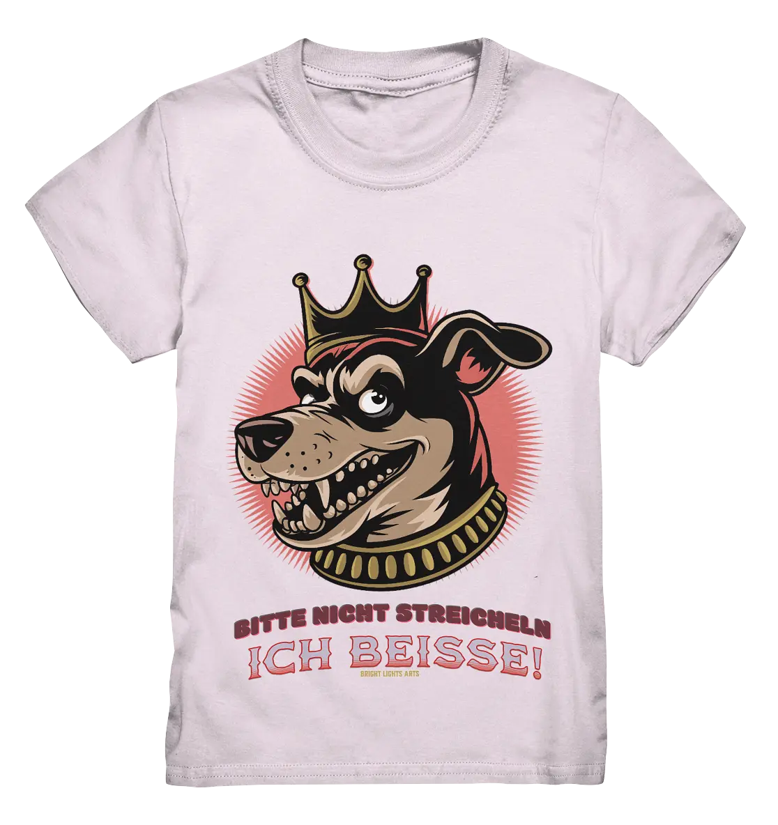 Nicht Streicheln - Ich Beiße! - Kids Premium Shirt Bright Lights Arts