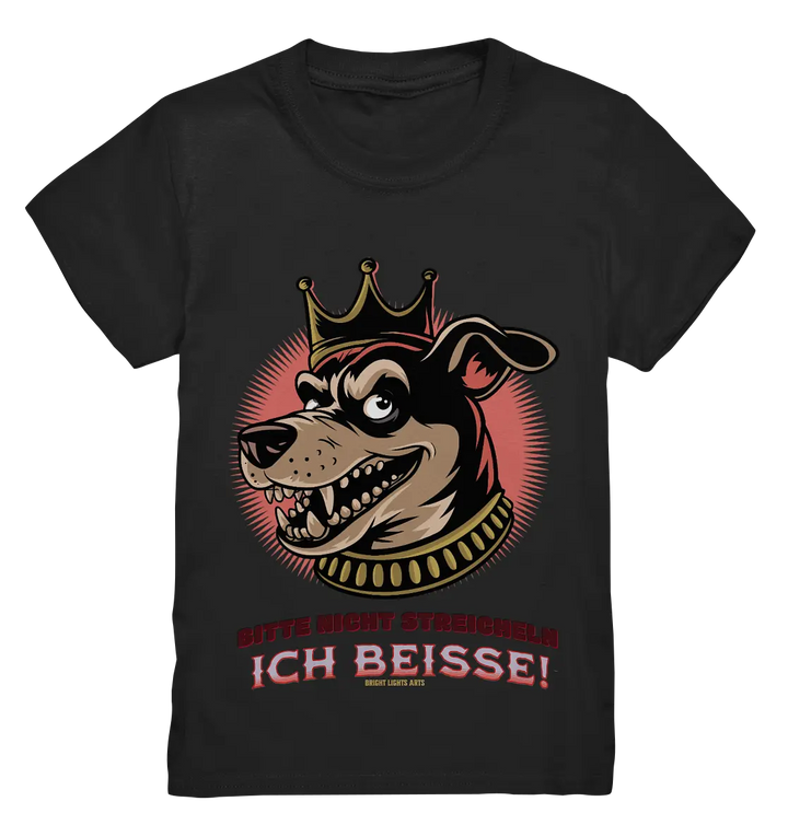Nicht Streicheln - Ich Beiße! - Kids Premium Shirt Bright Lights Arts