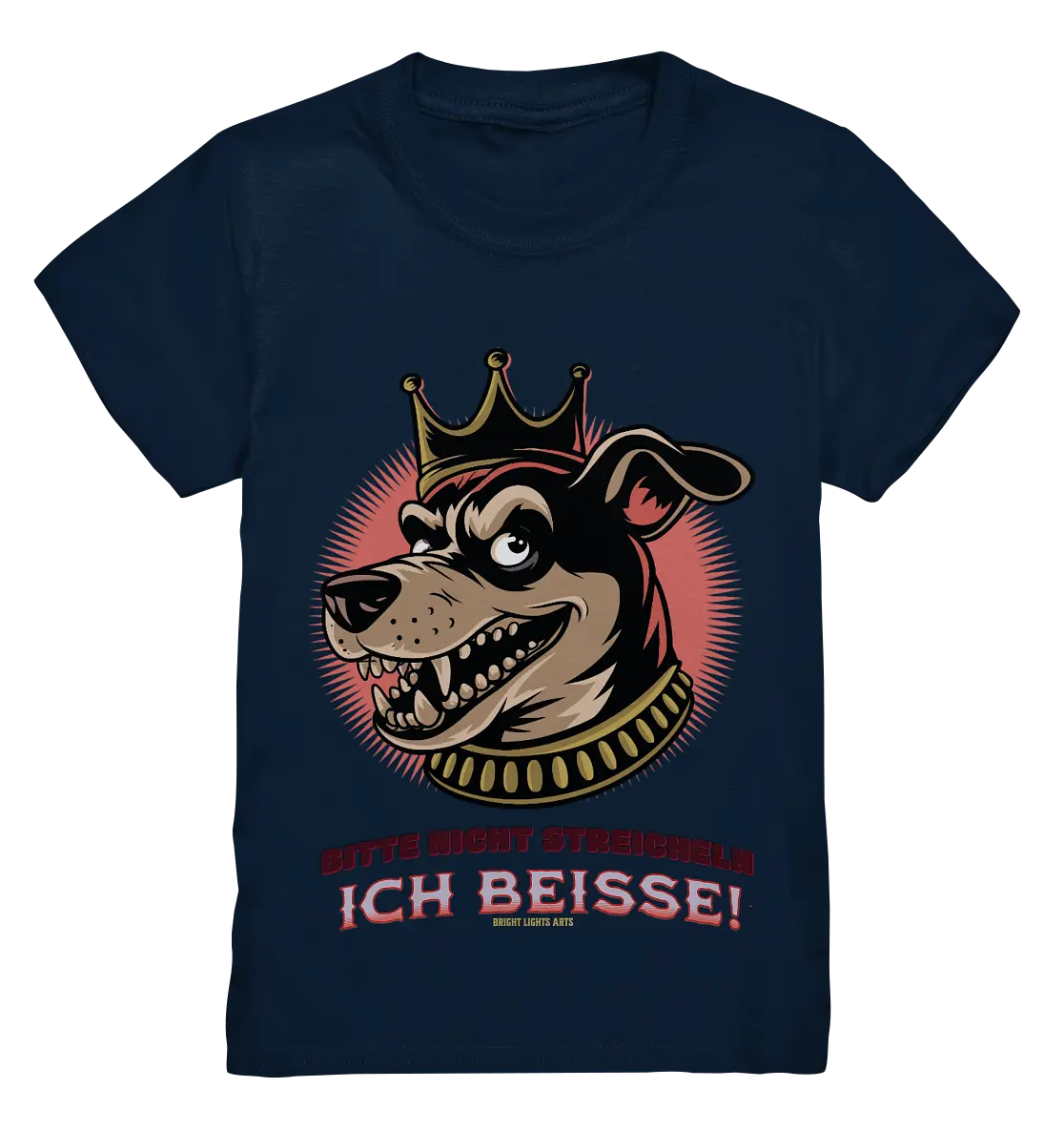 Nicht Streicheln - Ich Beiße! - Kids Premium Shirt Bright Lights Arts