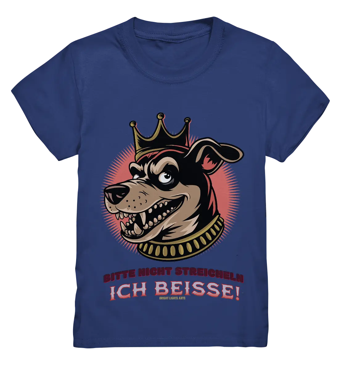 Nicht Streicheln - Ich Beiße! - Kids Premium Shirt Bright Lights Arts