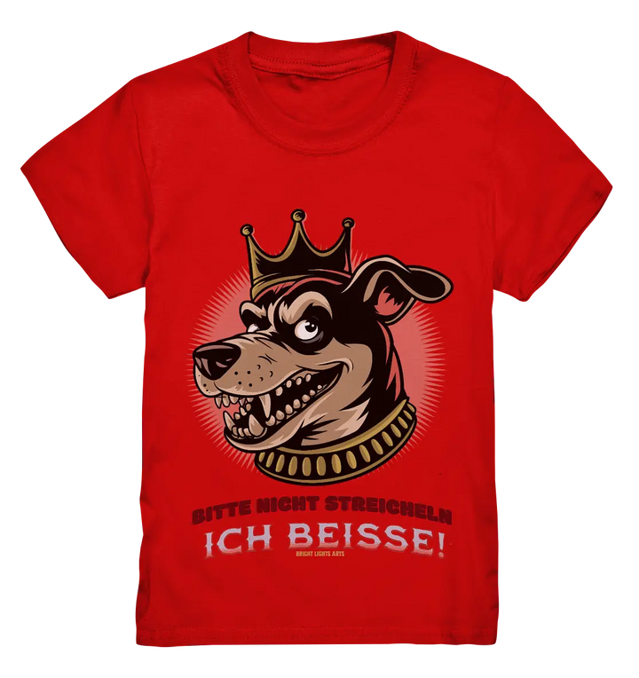 Nicht Streicheln - Ich Beiße! - Kids Premium Shirt Bright Lights Arts