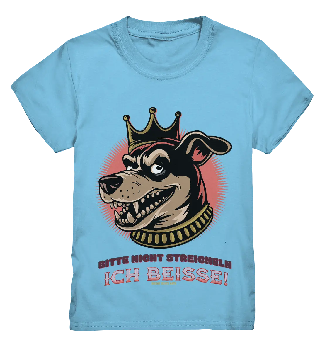 Nicht Streicheln - Ich Beiße! - Kids Premium Shirt Bright Lights Arts