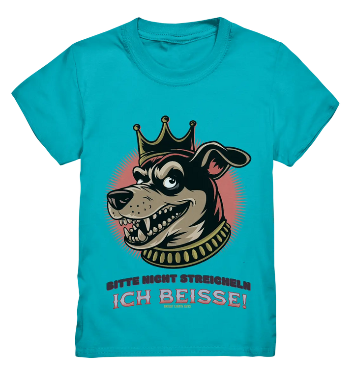 Nicht Streicheln - Ich Beiße! - Kids Premium Shirt Bright Lights Arts