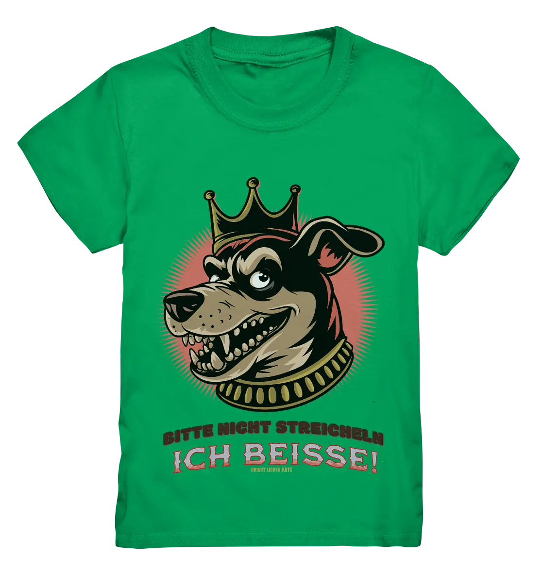 Nicht Streicheln - Ich Beiße! - Kids Premium Shirt Bright Lights Arts
