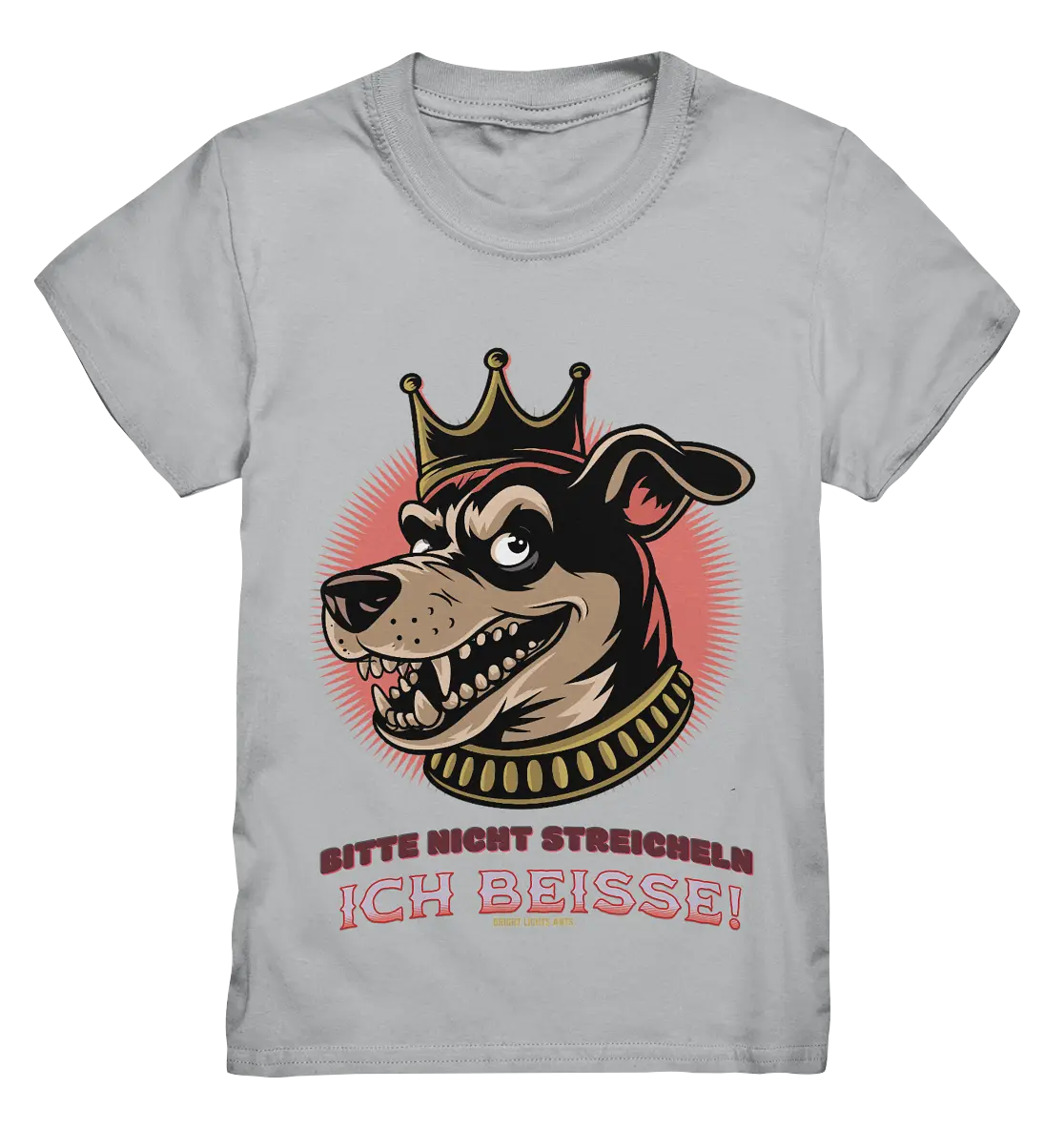 Nicht Streicheln - Ich Beiße! - Kids Premium Shirt Bright Lights Arts
