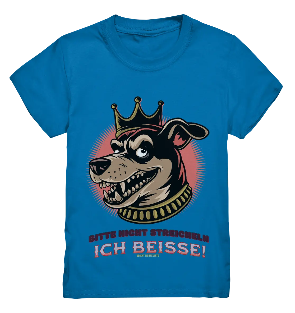 Nicht Streicheln - Ich Beiße! - Kids Premium Shirt Bright Lights Arts