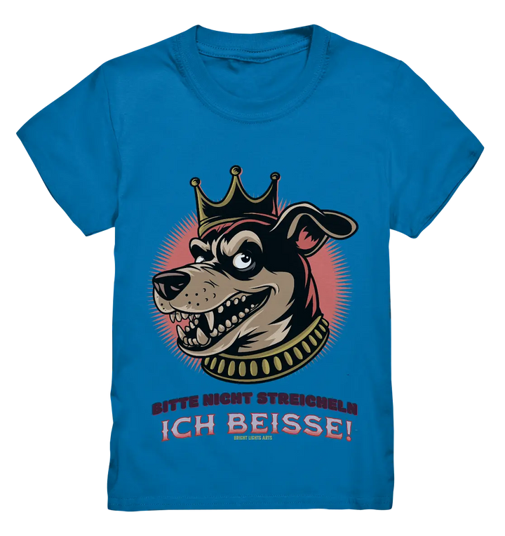 Nicht Streicheln - Ich Beiße! - Kids Premium Shirt Bright Lights Arts