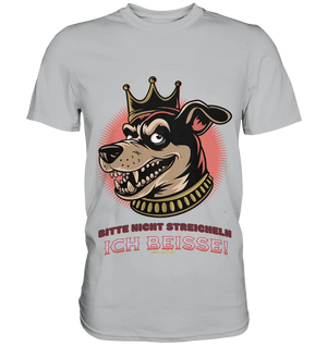 Nicht Streicheln - Ich Beiße! - Premium Shirt Bright Lights Arts