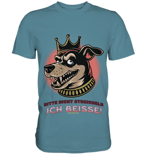 Nicht Streicheln - Ich Beiße! - Premium Shirt Bright Lights Arts