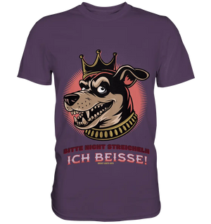 Nicht Streicheln - Ich Beiße! - Premium Shirt Bright Lights Arts